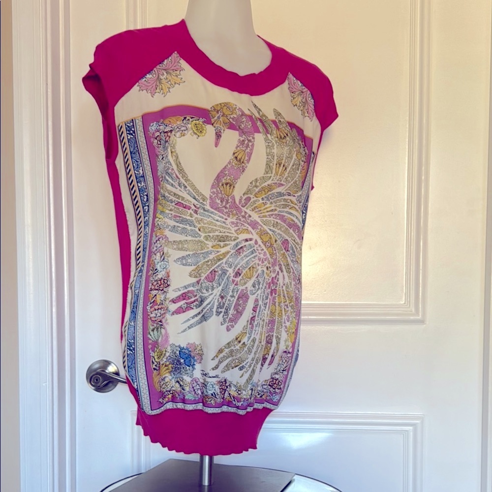 Just Cavalli Vibrant Pink Top